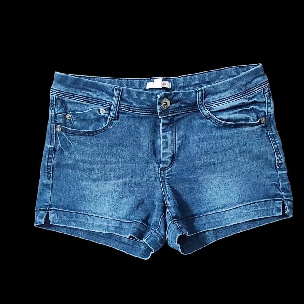 BONGO Dark Blue Jean Shorts